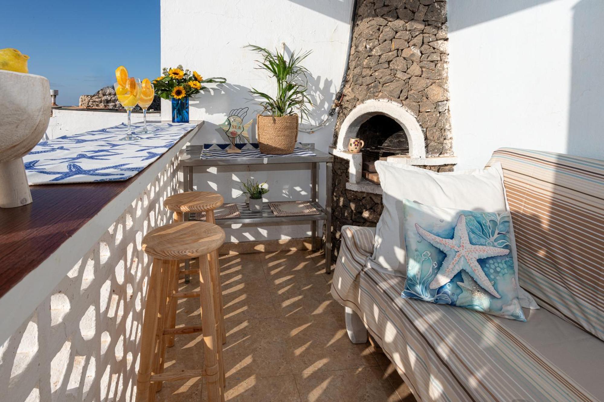 Beachfront Two Bedrooms House Casa Toral *