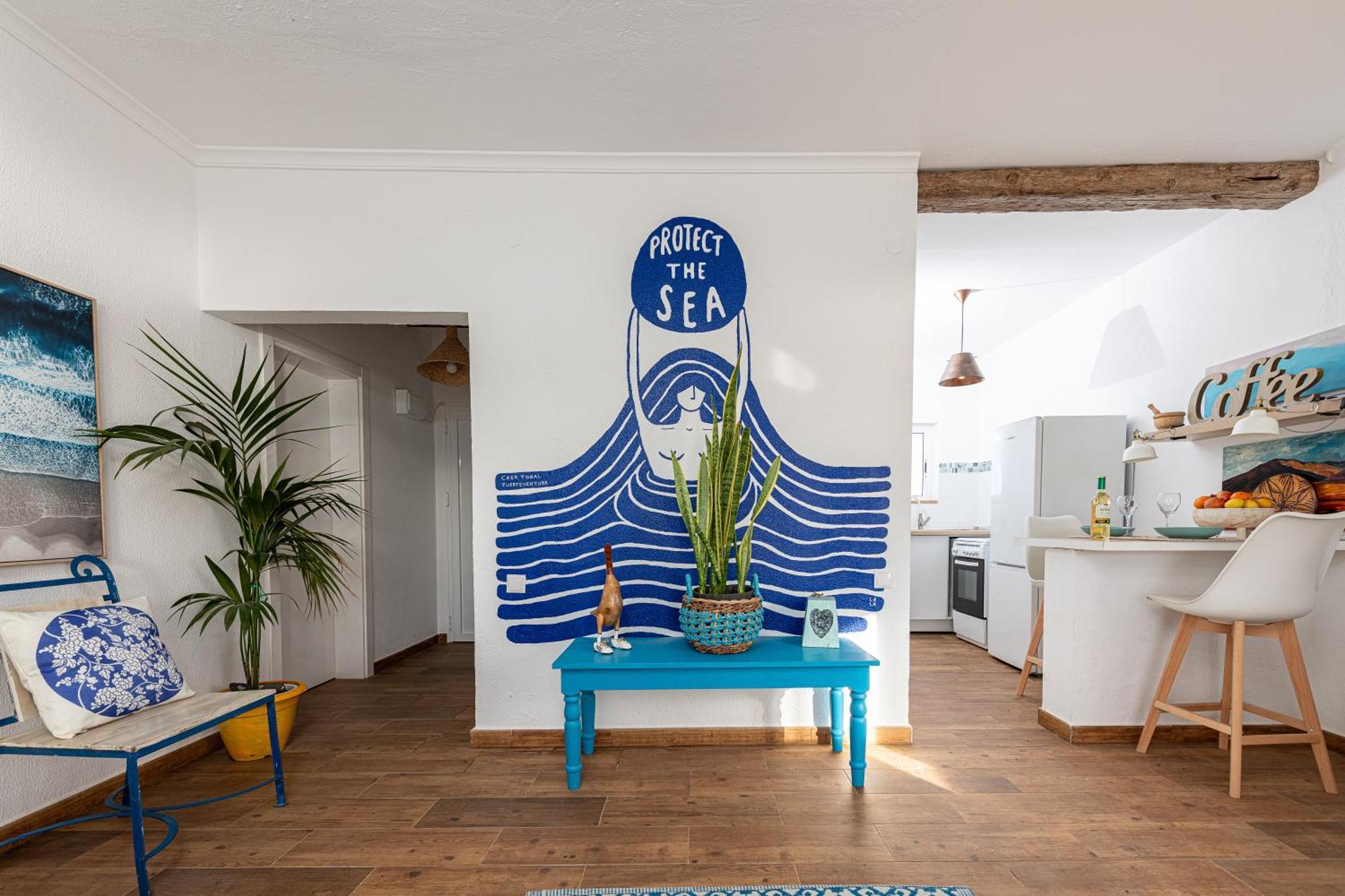 Beachfront Two Bedrooms House Casa Toral *